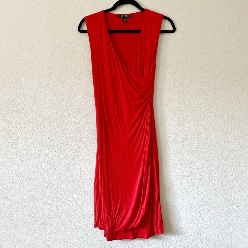 [Ralph Lauren] red dress 🌹